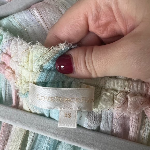 LoveShackFancy, Size XS, Banou Mini Dress (Multicolored) - Picture 2 of 4